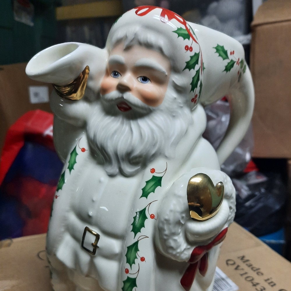 Lenox Santa Pitcher